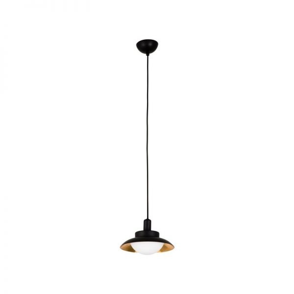 Pakabinami šviestuvai, SIDE LED Black/copper pendant lamp G9 62139