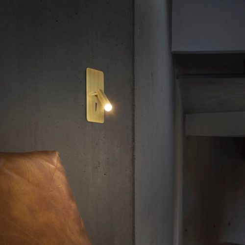 Sieniniai įleidžiami šviestuvai, SUAU LED Aukso įleidžiamas šviestuvas 3W 3000K 62114