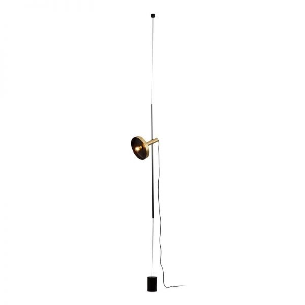 Faro Barcelona, WHIZZ Golden/black pakabinamas/toršeras E27 20166-96