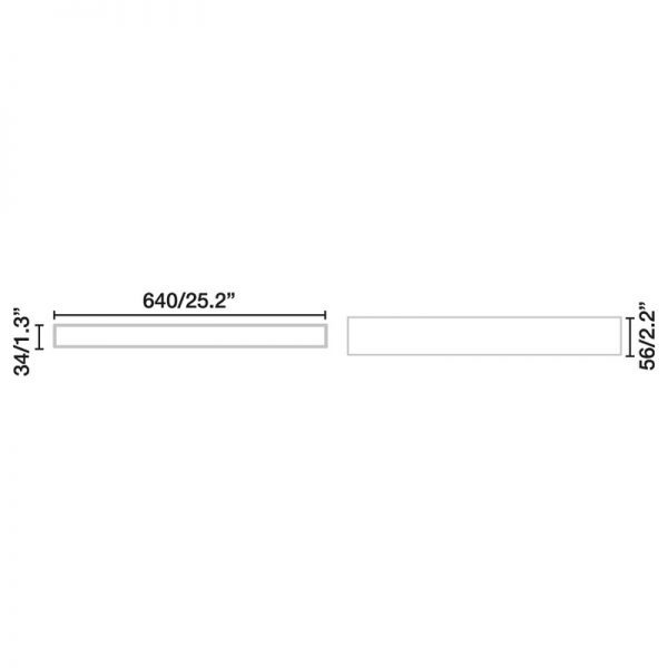 Šviestuvai magnetinėms sistemoms 24/48VDC, NESO Black LINE64 26W 2700K 5010492702 CRI90 24V DC 120°