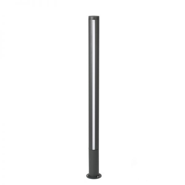 Pastatomi lauko švietuvai, GROP-2 LED 18W 3000K Tamsiai pilkos spalvos pastatomas lauko šviestuvas h125cm  75601 IP54