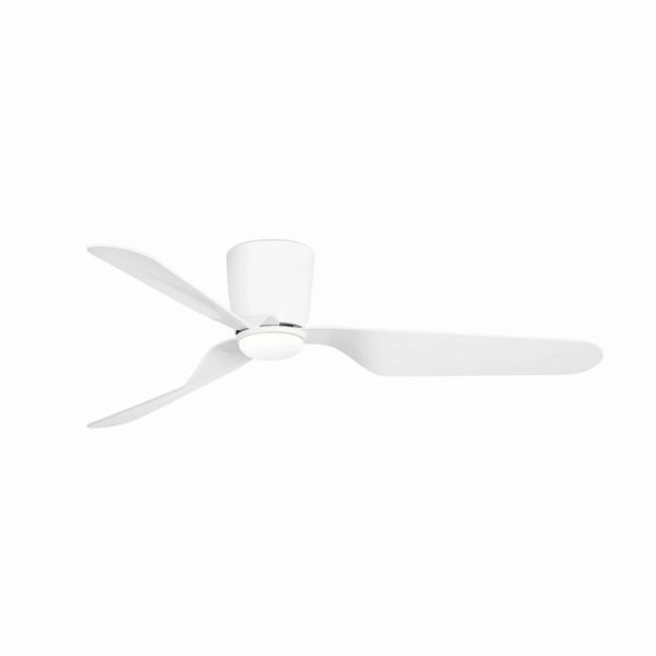 Šviestuvas su ventiliatoriumi, PEMBA LED 15W 3000K Baltas lubinis ventiliatorius su DC varikliu Ø1320MM 3 AŠMENŲ IP20 33471N-3