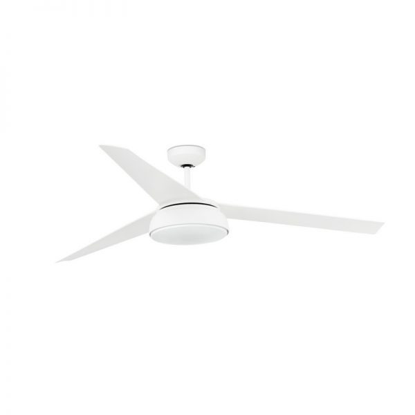 Šviestuvas su ventiliatoriumi, VULCANO LED 25W 3000K  Baltas lubinis ventiliatorius su DC varikliu SMART Ø152CM 3 AŠMENŲ DIM IP20 33549WP