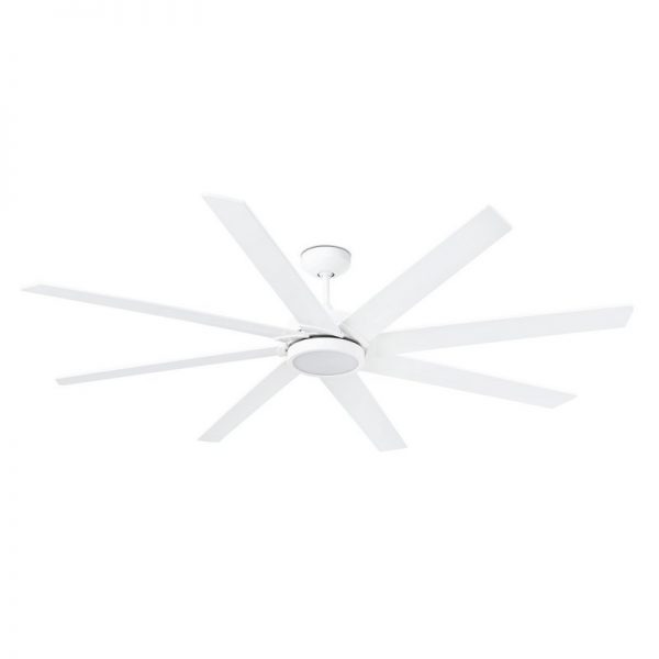 Šviestuvas su ventiliatoriumi, CENTURY LED 15W 3000K Ø1639MM Baltas lubinis ventiliatorius su DC varikliu IP20 33553A