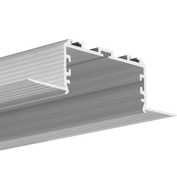 LED profiliai KLUS, KOZEL-50 užglaistomas led profilis dvigubam gipso sluoksniui, 46mm pločio C0757