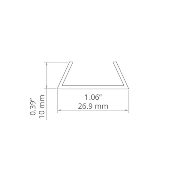 Dangteliai, FOLED-27 matinis dangtelis B17045S