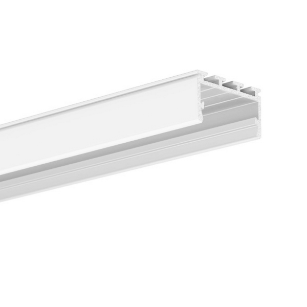 LED profiliai, GIZA-LL pakabinamas/paviršinis anoduotas led profilis, 22mm pločio A00758A