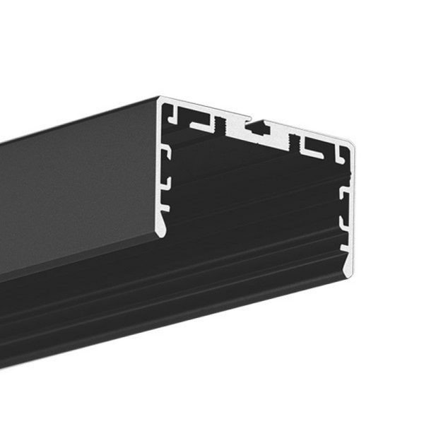 LED profiliai, LIPOD-50  pakabinamas/paviršinis anoduotas led profilis, 22mm pločio C2609