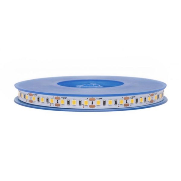 Standartinės LED juostos, 14,4 W/m LED juosta LUXSONN, SAMSUNG diodai 2835, DC24, IP67 120 LED/m, (3000K) šiltai balta