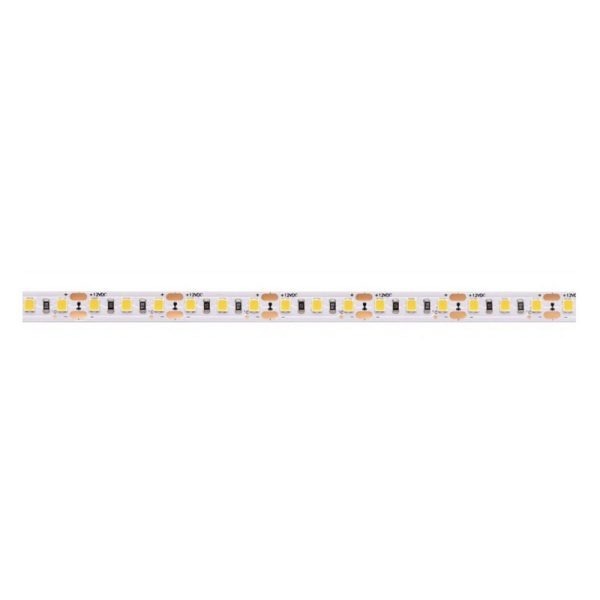 Standartinės LED juostos, 14,4 W/m LED juosta LUXSONN, SAMSUNG diodai 2835, DC24, IP67 120 LED/m, (3000K) šiltai balta