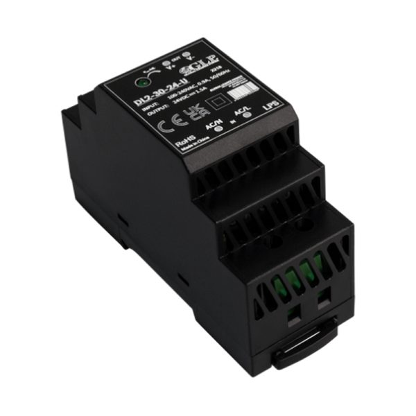 Maitinimo šaltiniai 24/48 VDC, Impulsinis maitinimo šaltinis LED 24V 30W 1.5A IP20