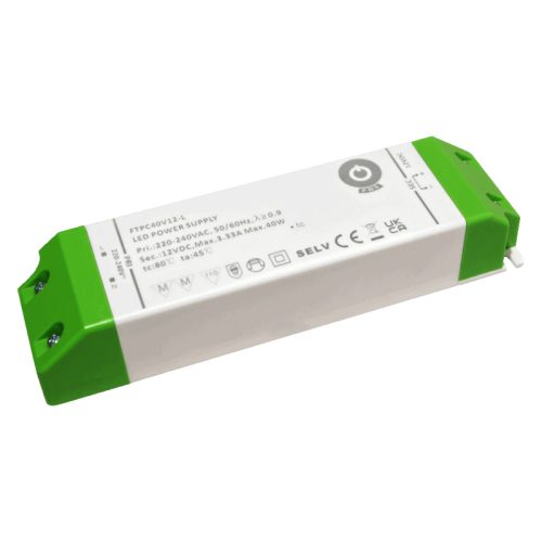 Pospower, Impulsinis maitinimo šaltinis LED 24V 50W 2.08A IP20