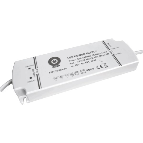 Maitinimo šaltiniai 24/48 VDC, Impulsinis maitinimo šaltinis LED 24V 75W 3.13A IP20