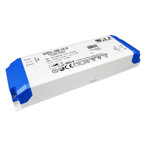 Maitinimo šaltiniai 24/48 VDC, Impulsinis maitinimo šaltinis LED 24V 100W 4.20A IP20