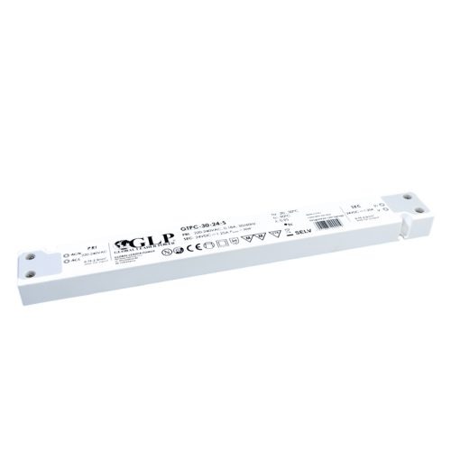 Maitinimo šaltiniai 24/48 VDC, Impulsinis maitinimo šaltinis LED 24V 30W 1.25A IP20