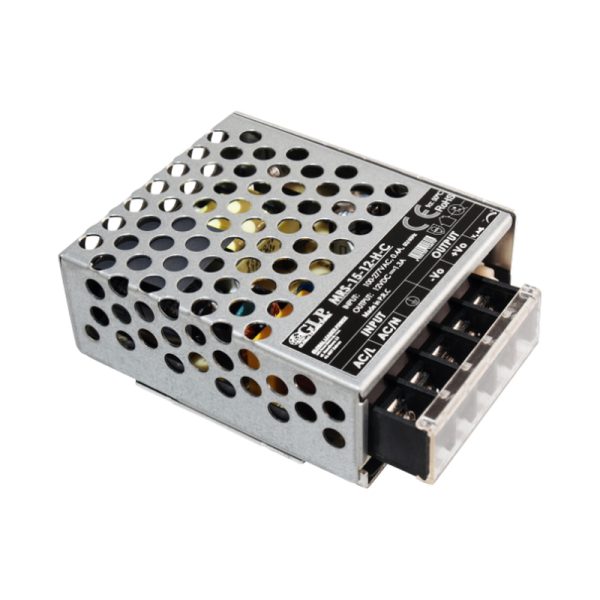 Maitinimo šaltiniai 24/48 VDC, Impulsinis maitinimo šaltinis LED 24V 15W 0.625A IP20