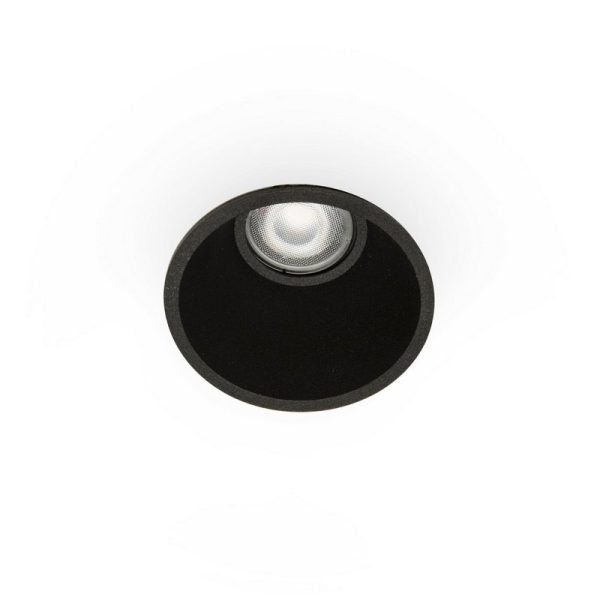 Bathroom lighting, Recessed light FRESH GU10 black