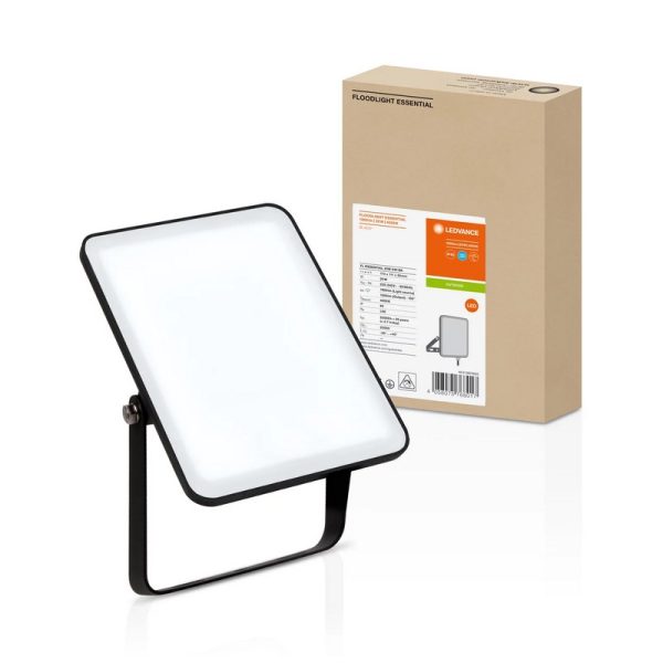Lauko prožektoriai, FL Essential 10/20/30/50 W 100° Juodas IP65 CRI80