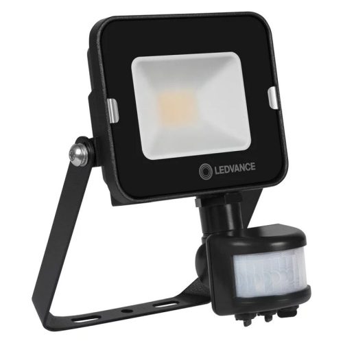 Lauko prožektoriai, LED prožektorius Juodas Floodlight 10/20/50 W 100° 50000 val. CRI80 IP65  su judesio davikliu