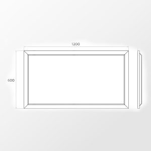 LED panelės 1200x600