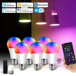 Išmanios lemputės Zigbee/Z-Wave/WIfi/Bluetooth