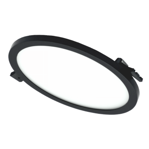 TOPE Lighting, 16W Juoda apvali, įmontuojama led panelė SPLIT 3000K 6003000082