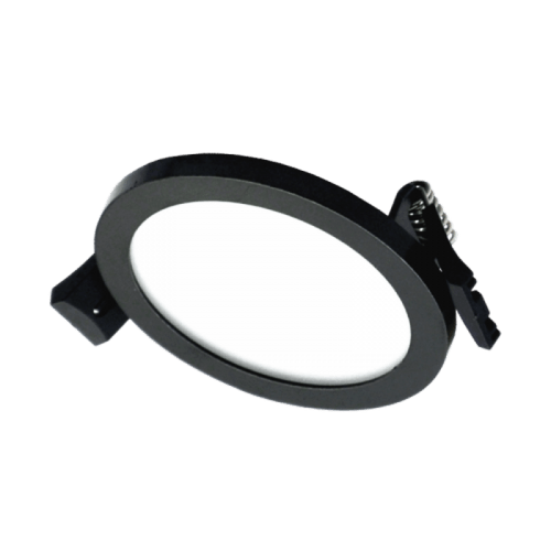 TOPE Lighting, 5W Juoda apvali, įmontuojama led panelė SPLIT 3000K 6003000080