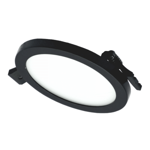 TOPE Lighting, 8W Juoda apvali, įmontuojama led panelė SPLIT 3000K 6003000081