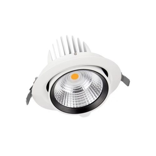 Įleidžiami šviestuvai Downlight, Įleidžiamas šviestuvas Baltas Spot Vario 35W Baltos spalvos CRI80 IP20