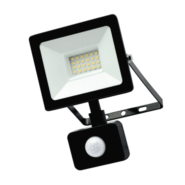 TOPE Lighting, 20W Led lauko prožektorius SU PIR SENSORIUMI TOLEDO UGR<21,5 IP65 4000K 6008100009