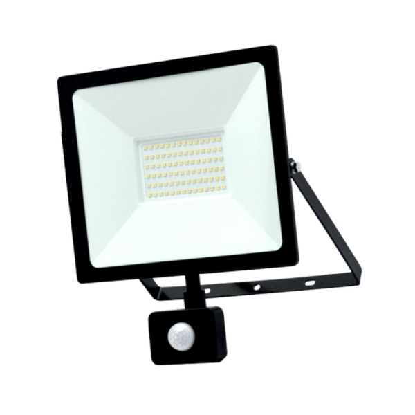 TOPE Lighting, 70W Led lauko prožektorius SU PIR SENSORIUMI TOLEDO UGR<21,5 IP65 4000K 6008100012