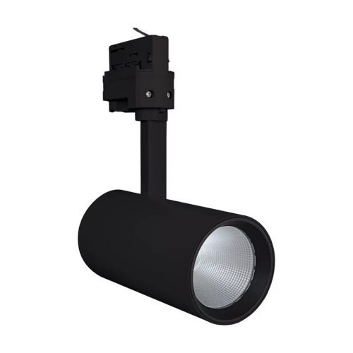 Šviestuvai bėginėms sistemoms 1F/3F 230V, Šviestuvas bėginėms sistemoms 3F Tracklight Spot black 24° 1750lm - 4200lm CRI90 IP20 Juodos spalvos