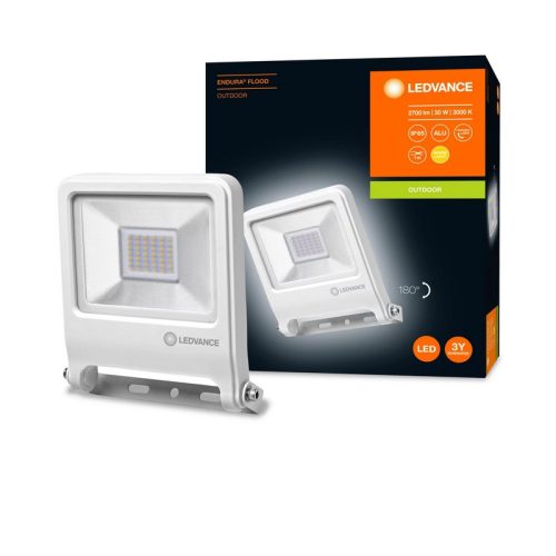 Lauko prožektoriai, LED prožektorius Baltas LED Floodlight 30W 120° 830 IP65