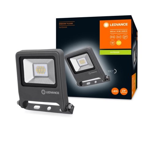 Lauko prožektoriai, LED prožektorius Tamsiai žalias LED Floodlight 10W 120° 830 IP65