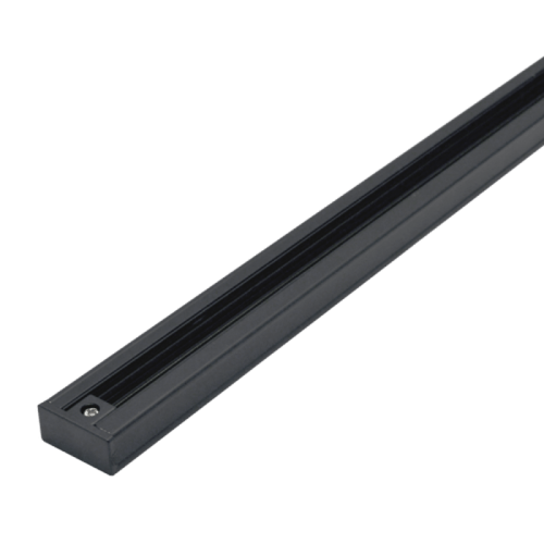 TOPE Lighting, TALA 3F Profilis 1F bėginei sistemai, paviršinis JUODAS bėgelis 1003X33X17mm