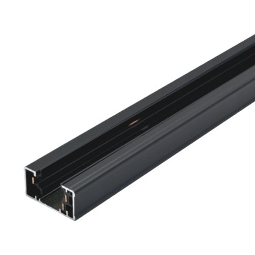 TOPE Lighting, TALA 3F Profilis 1F bėginei sistemai, paviršinis JUODAS bėgelis 18X35X2000mm