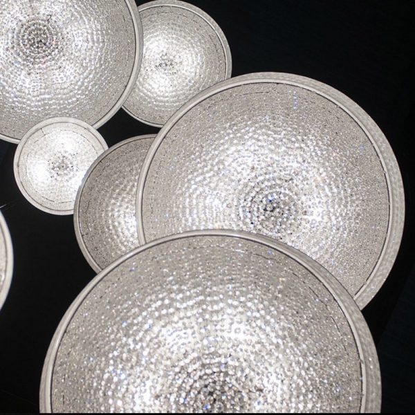 Manooi, Krištolinis pakabinamas šviestuvas TONDO 54_60W_G9 halogen E14, G9, G4 IP20