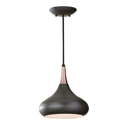 Elsteadlighting, Pakabinamas lubinis šviestuvas Beso 1 Light Tamsiai bronzinis FE-BESO-P E27 IP20