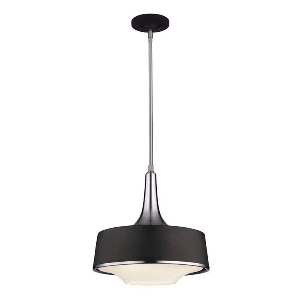 Elsteadlighting, Pakabinamas Juodas lubinis šviestuvas Feiss Holloway E27x4 IP20 FE-HOLLOWAY