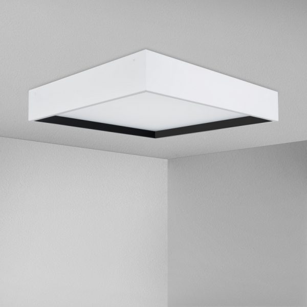 ZAHO Lighting, ATRO 600 paviršinis kvadratinis šviestuvas 32W 4000lm IP20