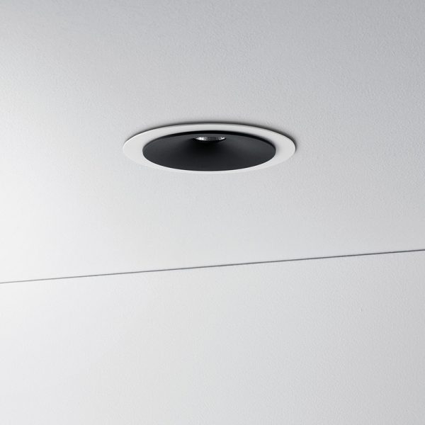 ZAHO Lighting, SPEAKER RD100 Įleidžiamas šviestuvas viengubas 10W 900lm 60°/36°/20° IP44