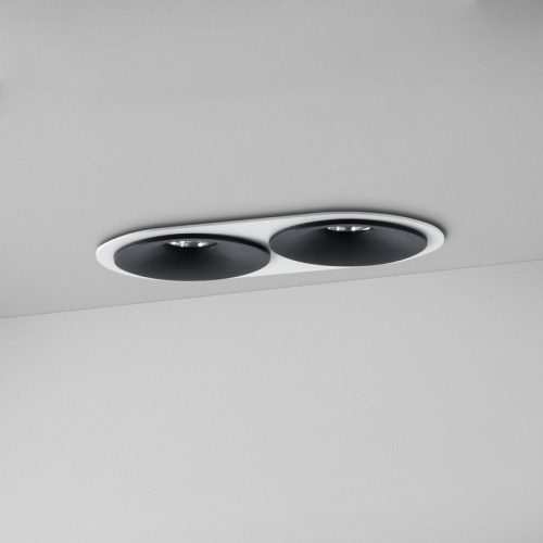 ZAHO Lighting, SPEAKER RD100 Įleidžiamas šviestuvas dvigubas 19W 1810lm 60°/36°/20° IP20