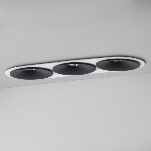 ZAHO Lighting, SPEAKER RD100 Įleidžiamas šviestuvas trigubas 28W 2710lm 60°/36°/20° IP44