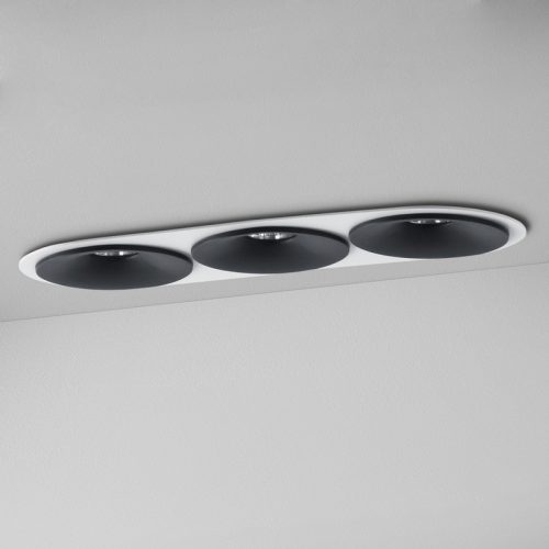 ZAHO Lighting, SPEAKER RD100 Įleidžiamas šviestuvas trigubas 28W 2710lm 60°/36°/20° IP20