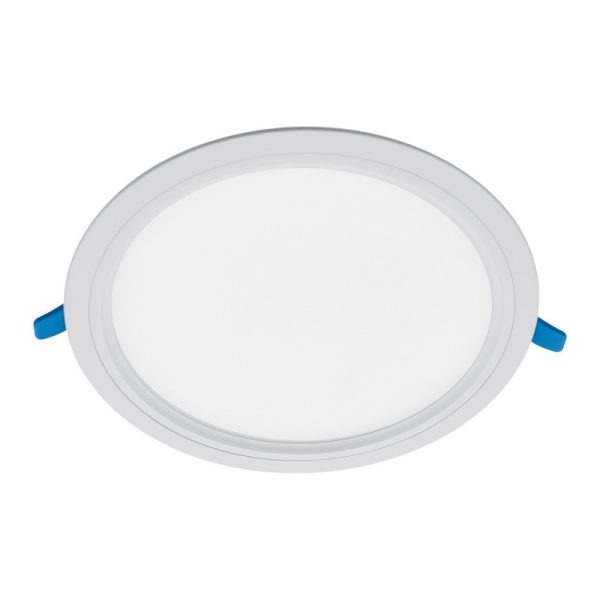 Įleidžiamos led panelės, Įleidžiama apvali LED panelė 20W KENTAU CL 225Ø mm CRI80 IP44 DALI