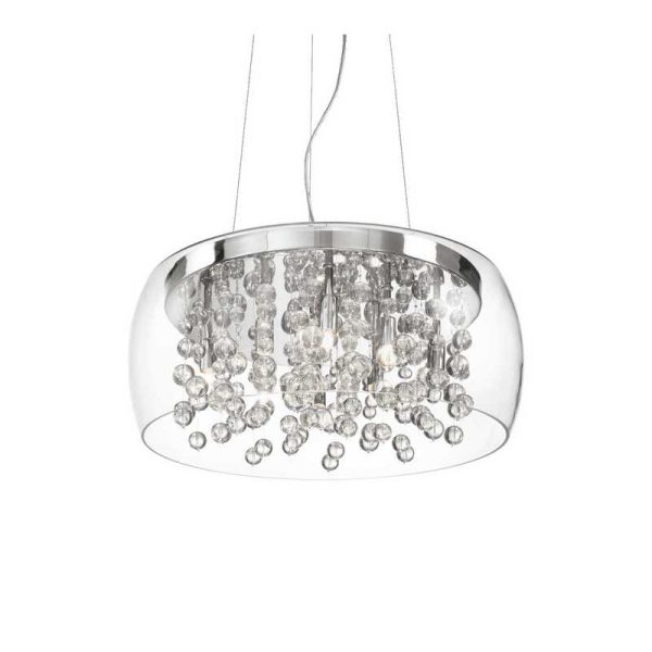 Ideal lux, Pakabinamas lubinis šviestuvas Audi-80 sp8 G9 max 8 x 40W IP20 031750