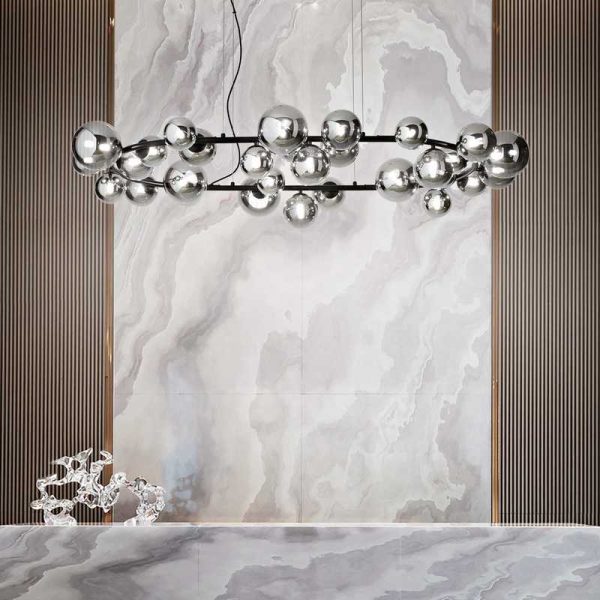 Ideal lux, Pakabinamas lubinis šviestuvas Perlage sp30 G9 max 30 x 15W IP20 296746