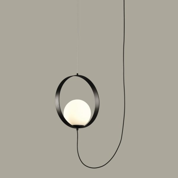 Pakabinami šviestuvai, Pakabinamas lubinis šviestuvas Halo Pedant 1L LED 5W IP20 3000K