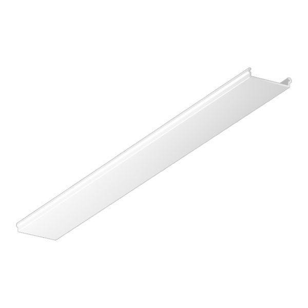 Bėginio apšvietimo sistemų priedai CLICK 48V, INSIGHT - Dangtelis led profiliui, Baltos spalvos 36.007
