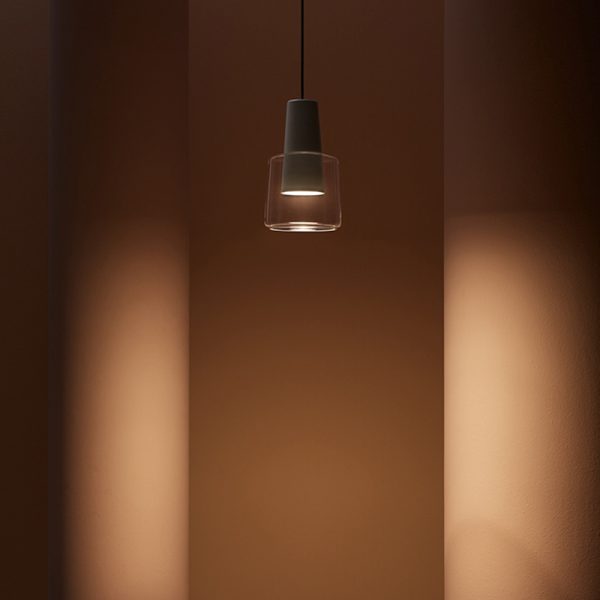 Pakabinami šviestuvai, Pakabinamas/paviršinis šviestuvas Khoi LED 22.7 LED šiltai balta 3000K ON-OFF balta 907lm